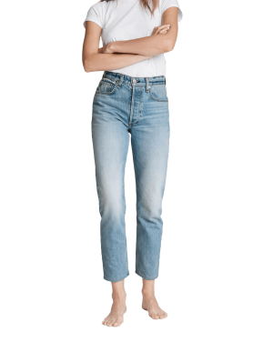 denim and hyde- LNina High-Rise Cigarette - Tulip 1